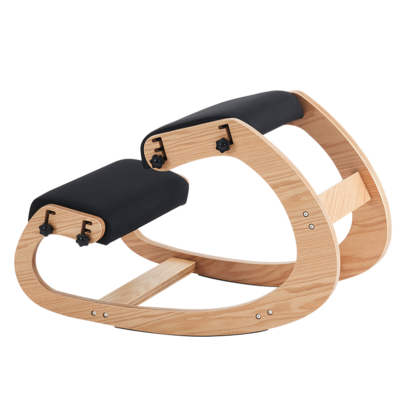 เก้าอี้สำนักงานนั่งคุกเข่าหุ้มเบาะสีดำ(Y-C33)