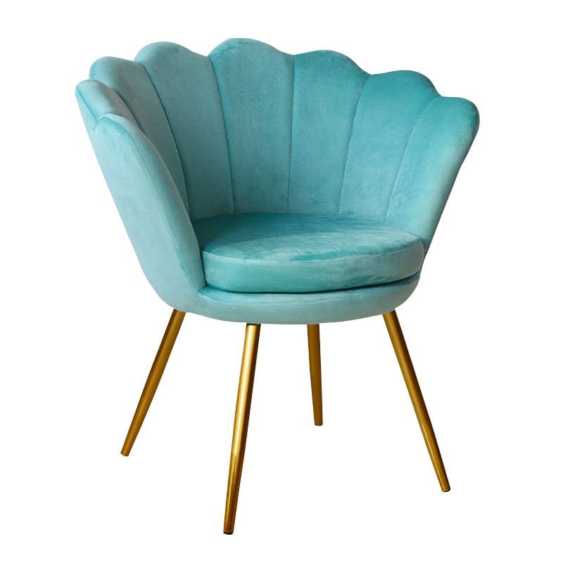 เก้าอี้เน้นการพักผ่อนกระถางดอกไม้กำมะหยี่ (X-5110)