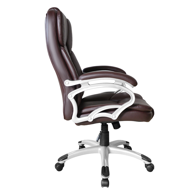 เบาะนั่งผู้บริหารพนักพิงสูงพนักพิงสูง สีน้ำตาล (Y-2825)