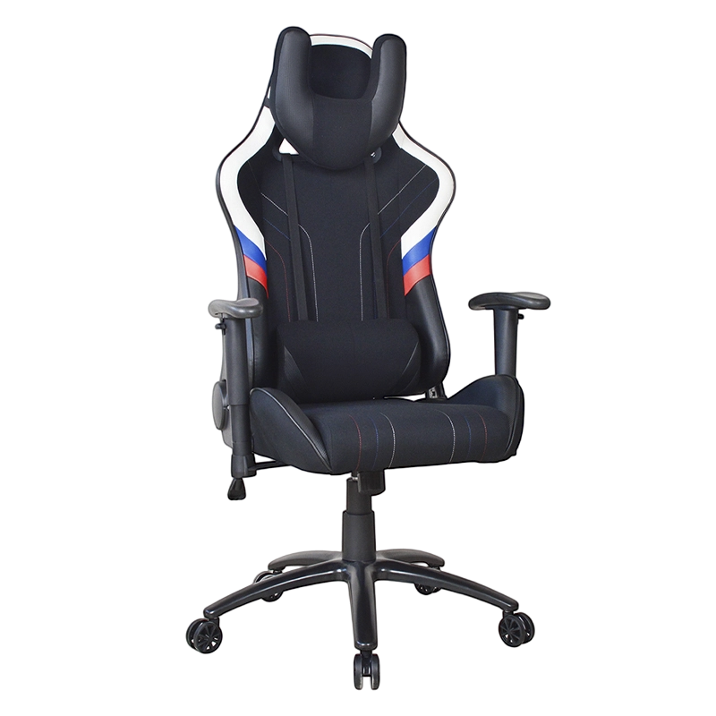 ที่เท้าแขน 2D หมุนภาพวาดฐานโลหะเก้าอี้เล่นเกมแข่ง (T-7116)