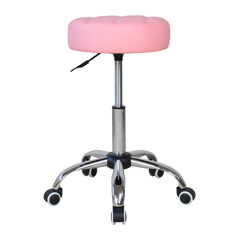 เก้าอี้ร้านเสริมสวยทรงกลมหนังหมุนง่าย (GY-1007)